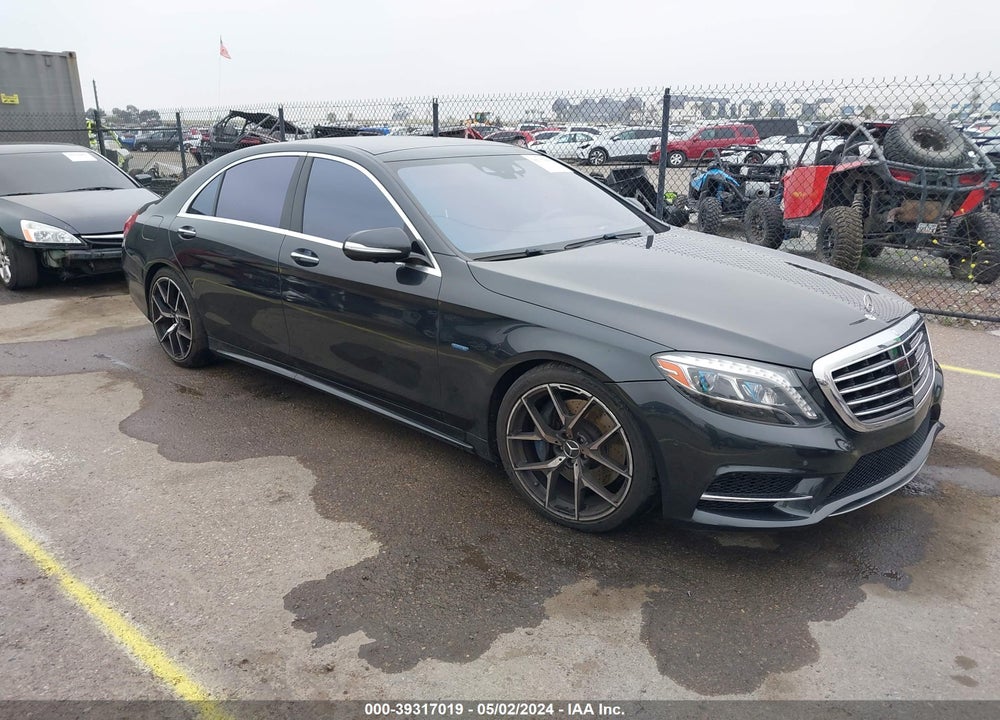 2016 MERCEDES-BENZ S 550 PLUG-IN HYBRID VIN: WDDUG6DB3GA249267