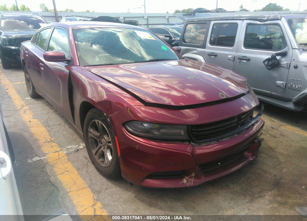 2020 DODGE CHARGER SXT RWD VIN: 2C3CDXBG4LH100675