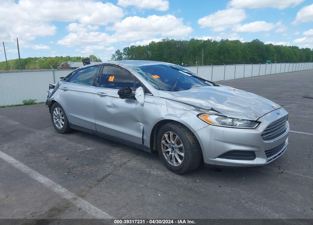 2016 FORD FUSION S VIN: 1FA6P0G7XG5129861