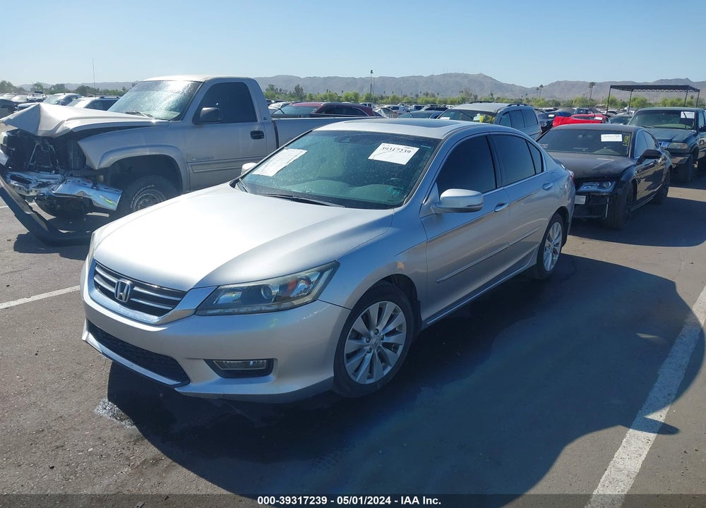 2013 HONDA ACCORD EX-L V-6 VIN: 1HGCR3F87DA044127