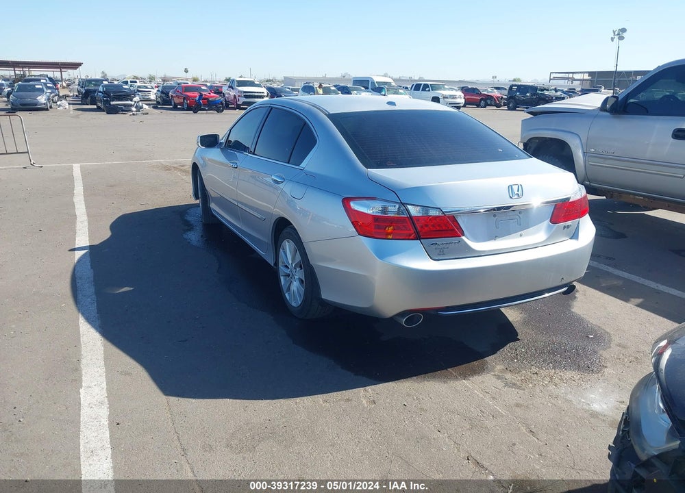 2013 HONDA ACCORD EX-L V-6 VIN: 1HGCR3F87DA044127