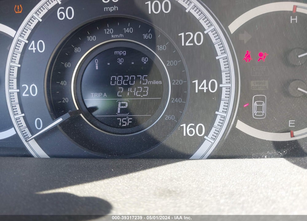 2013 HONDA ACCORD EX-L V-6 VIN: 1HGCR3F87DA044127