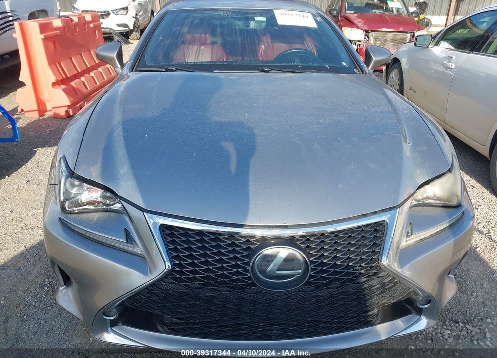 2015 LEXUS RC 350 VIN: JTHHE5BCXF5000865