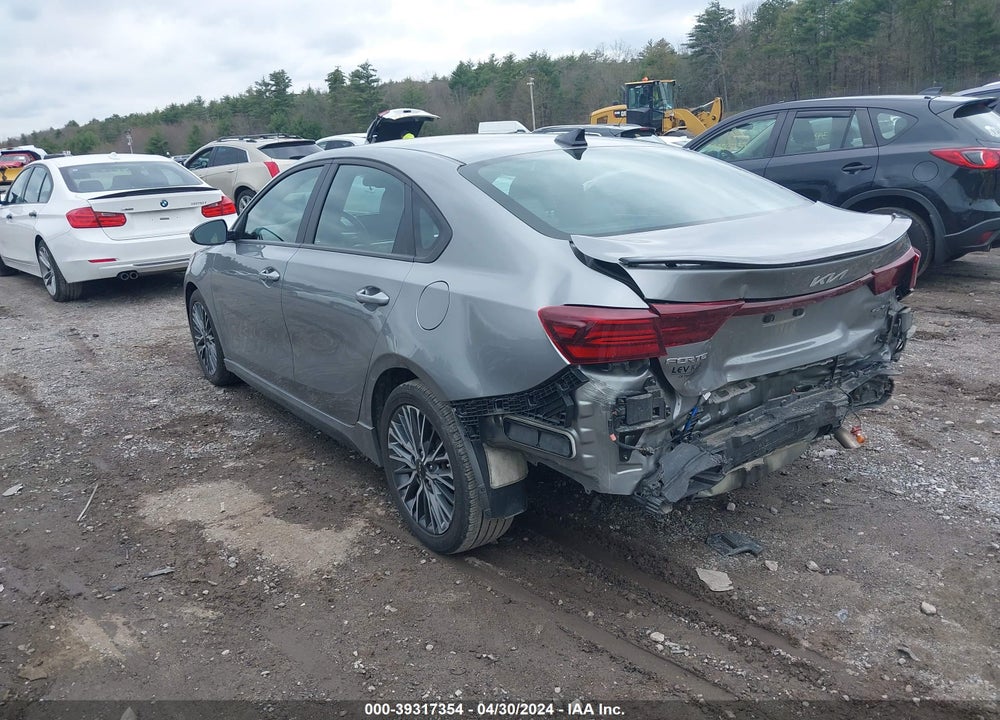 2022 KIA FORTE GT LINE VIN: 3KPF54AD0NE425267