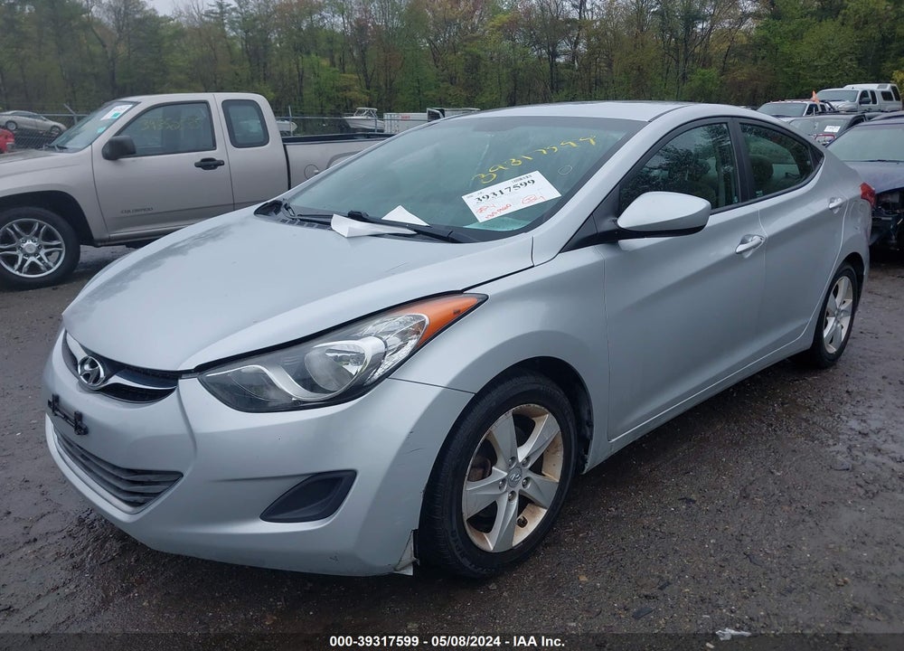 2013 HYUNDAI ELANTRA GLS VIN: 5NPDH4AE0DH234658