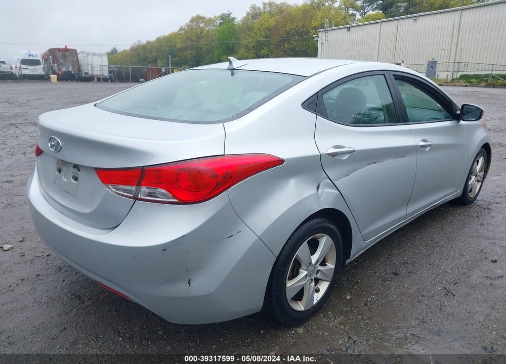 2013 HYUNDAI ELANTRA GLS VIN: 5NPDH4AE0DH234658