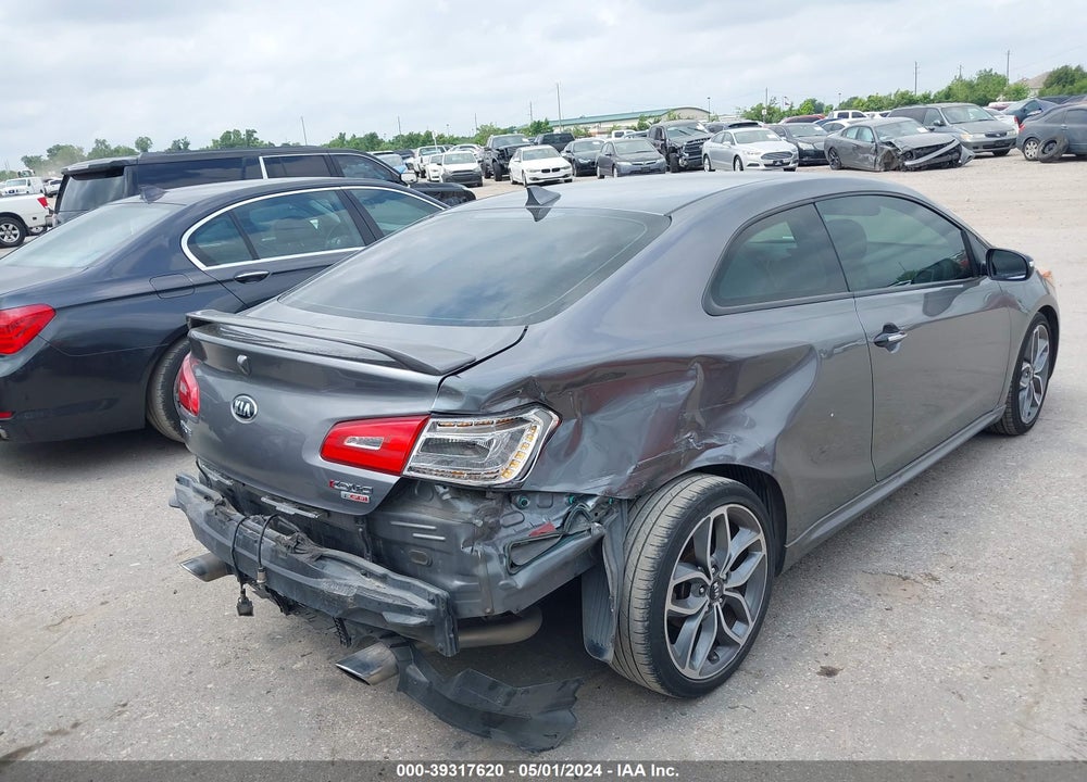2016 KIA FORTE KOUP SX VIN: KNAFZ6A36G5576603