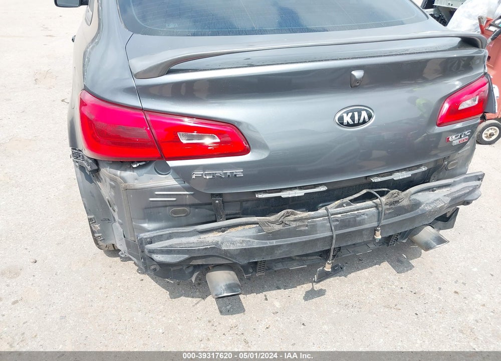 2016 KIA FORTE KOUP SX VIN: KNAFZ6A36G5576603