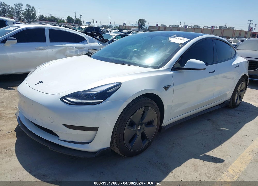 2023 TESLA MODEL 3 REAR-WHEEL DRIVE VIN: 5YJ3E1EA8PF663124