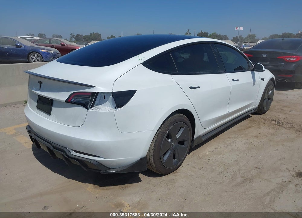 2023 TESLA MODEL 3 REAR-WHEEL DRIVE VIN: 5YJ3E1EA8PF663124