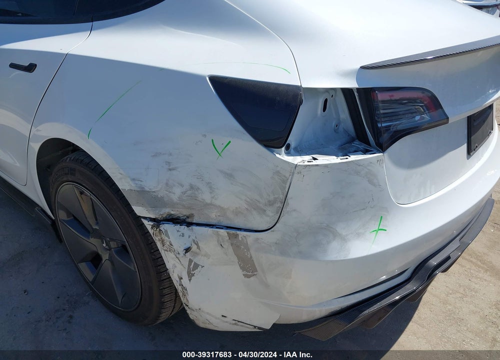 2023 TESLA MODEL 3 REAR-WHEEL DRIVE VIN: 5YJ3E1EA8PF663124