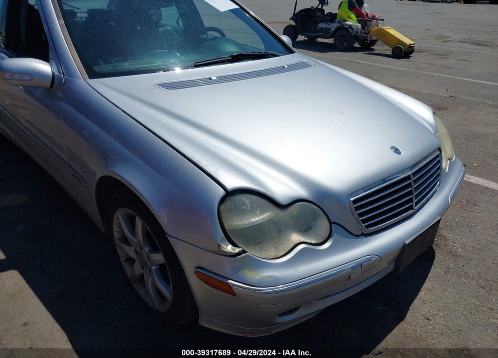 2004 MERCEDES-BENZ C 230 KOMPRESSOR SPORT/SPORT VIN: WDBRF40J04F481505