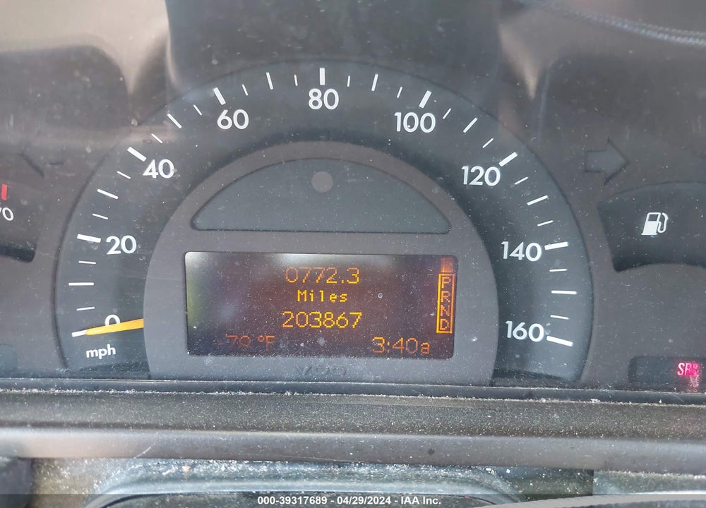 2004 MERCEDES-BENZ C 230 KOMPRESSOR SPORT/SPORT VIN: WDBRF40J04F481505