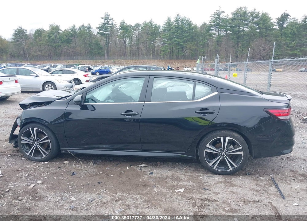 2022 NISSAN SENTRA SR XTRONIC CVT VIN: 3N1AB8DV7NY240908