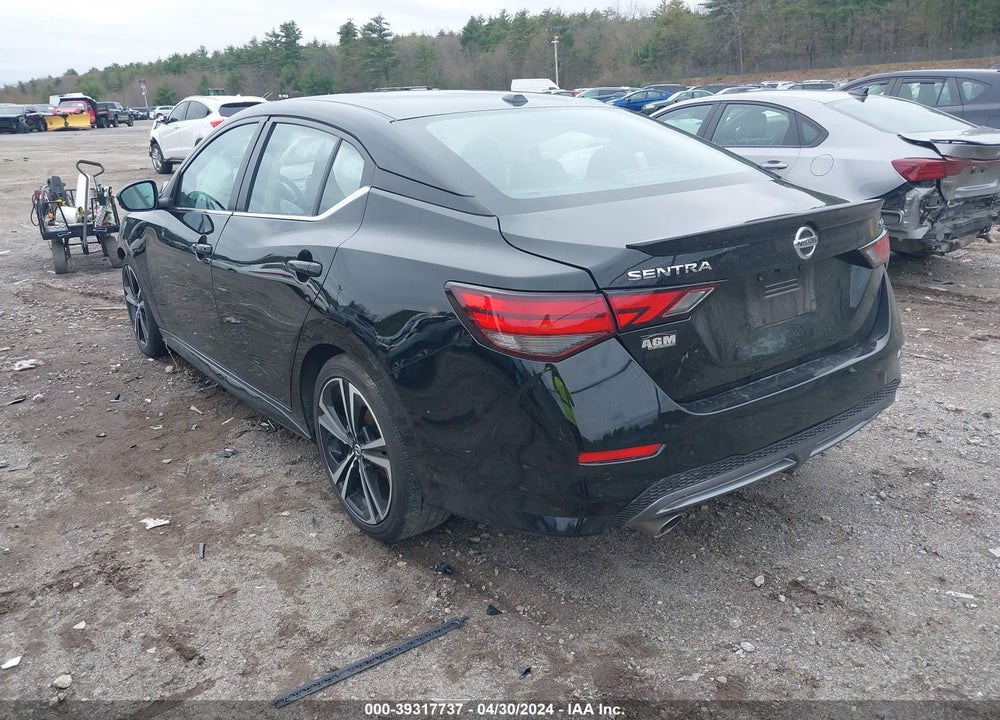 2022 NISSAN SENTRA SR XTRONIC CVT VIN: 3N1AB8DV7NY240908