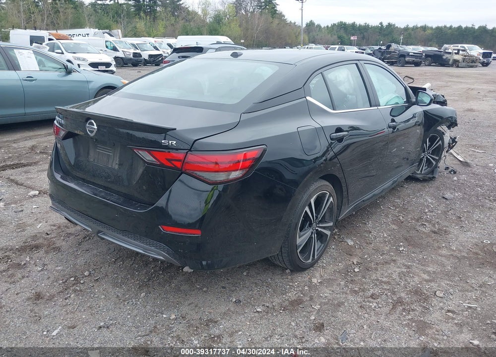 2022 NISSAN SENTRA SR XTRONIC CVT VIN: 3N1AB8DV7NY240908