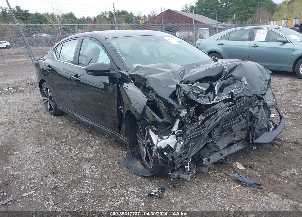 2022 NISSAN SENTRA SR XTRONIC CVT VIN: 3N1AB8DV7NY240908