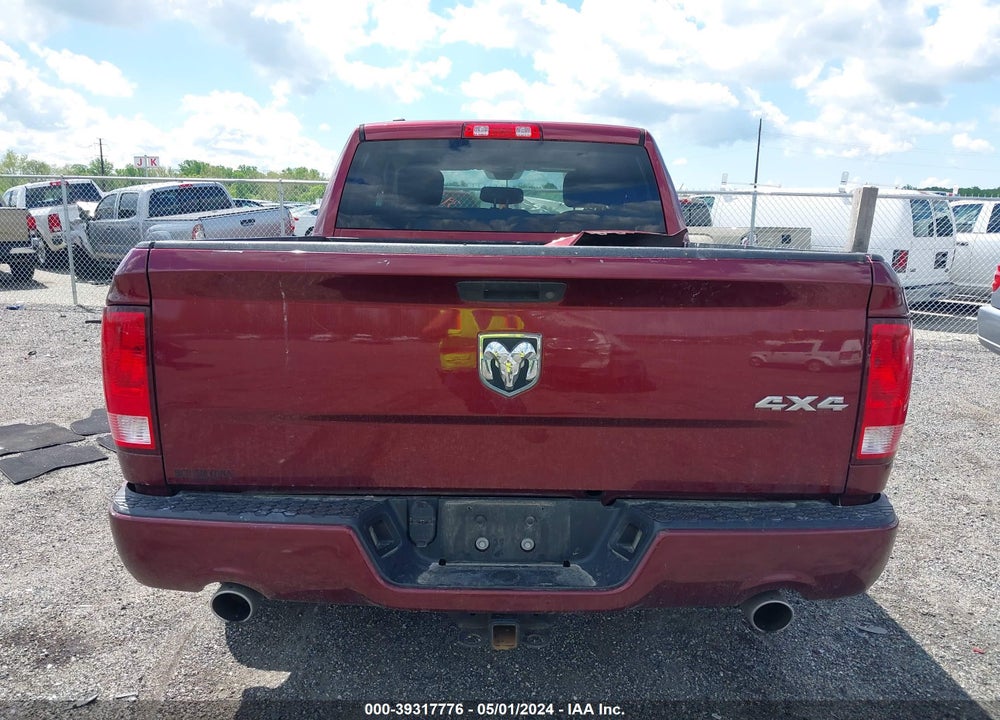 2017 RAM 1500 VIN: 1C6RR7FT6HS838516