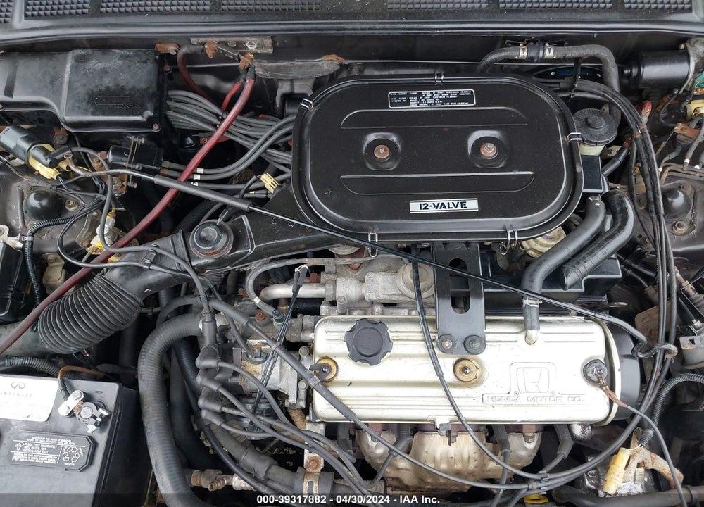 1986 HONDA ACCORD LX VIN: 1HGBA7434GA008806