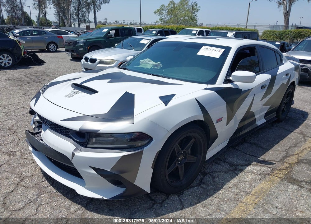 2019 DODGE CHARGER SCAT PACK RWD VIN: 2C3CDXGJ9KH746264