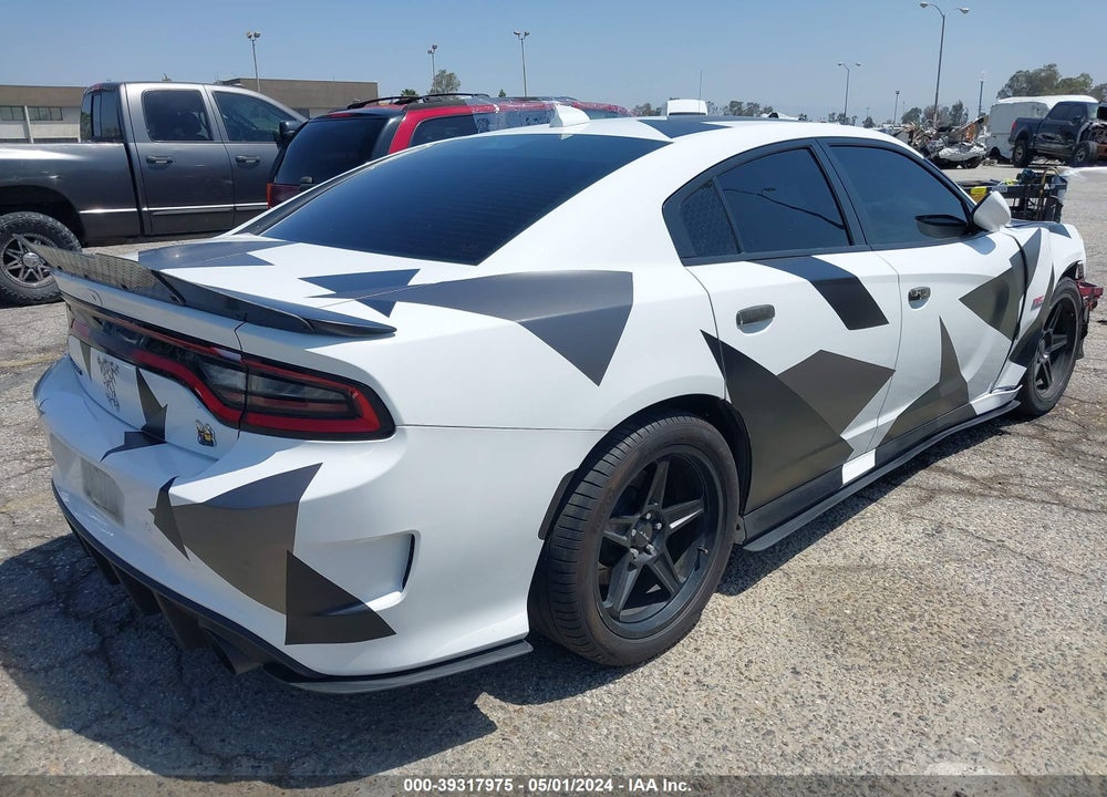 2019 DODGE CHARGER SCAT PACK RWD VIN: 2C3CDXGJ9KH746264