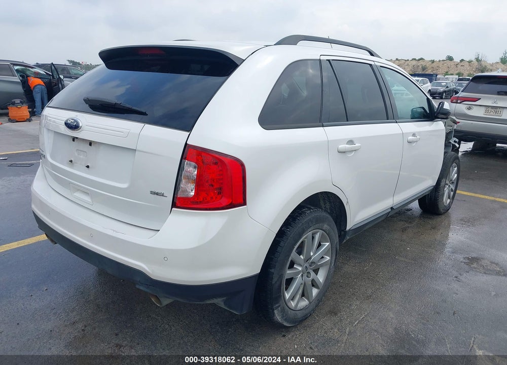 2014 FORD EDGE SEL VIN: 2FMDK3JCXEBA65025