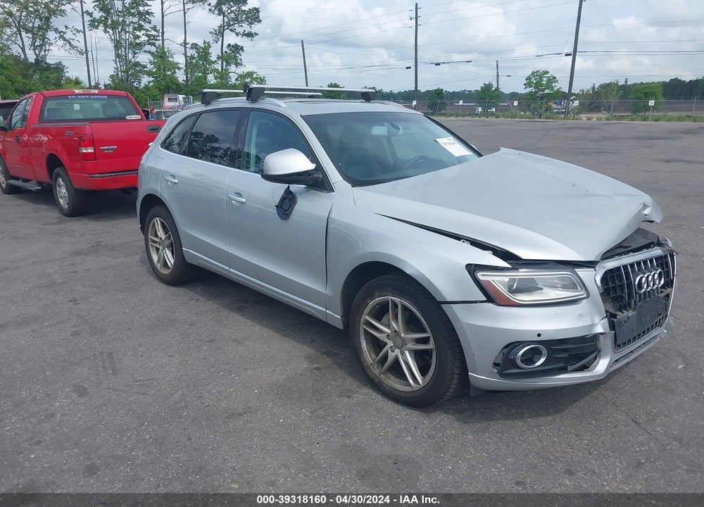 2014 AUDI Q5 2.0T PREMIUM VIN: WA1LFAFP6EA093592