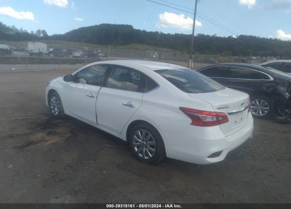 2017 NISSAN SENTRA SV VIN: 3N1AB7AP2HY326616
