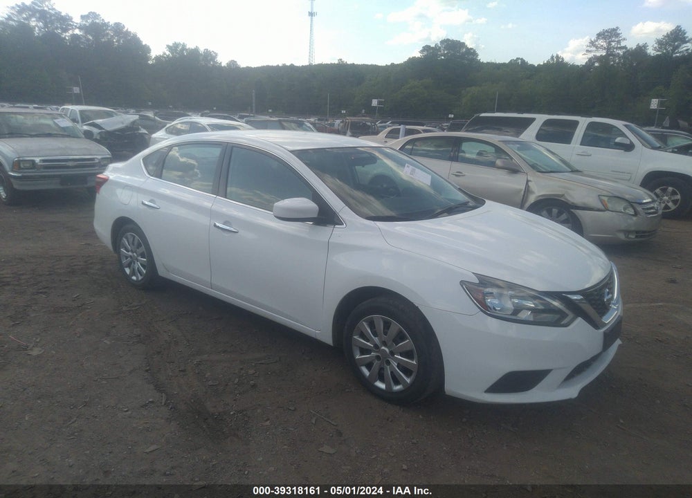 2017 NISSAN SENTRA SV VIN: 3N1AB7AP2HY326616