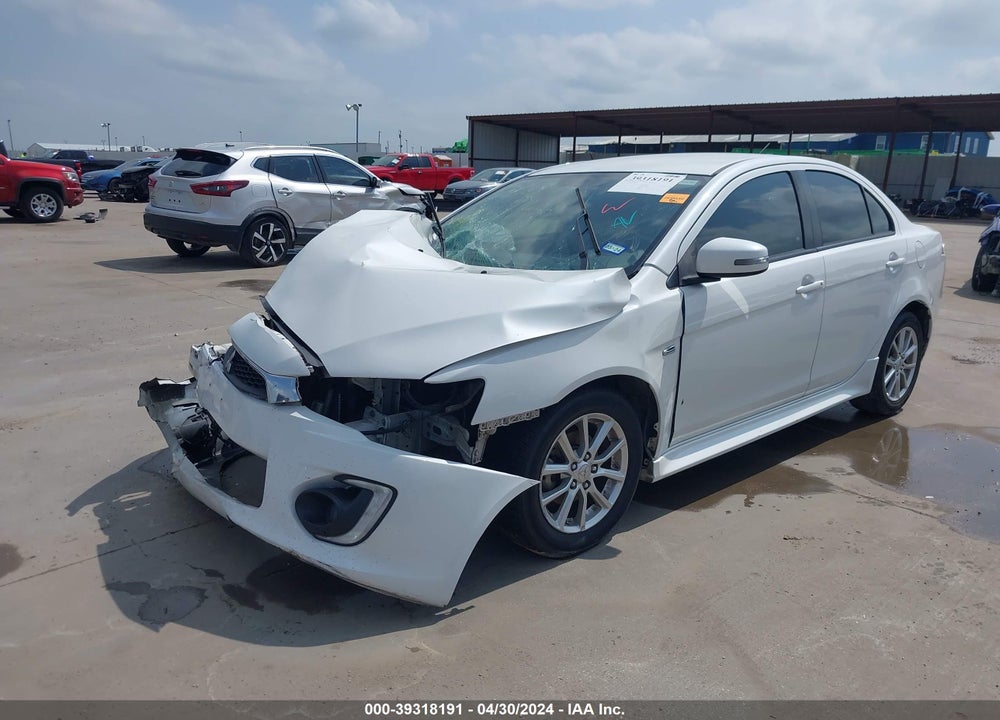 2016 MITSUBISHI LANCER ES VIN: JA32U2FU6GU012335