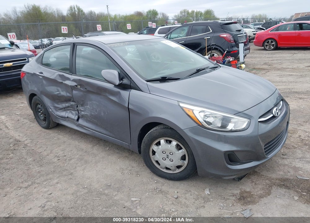 2017 HYUNDAI ACCENT SE VIN: KMHCT4AE0HU206165