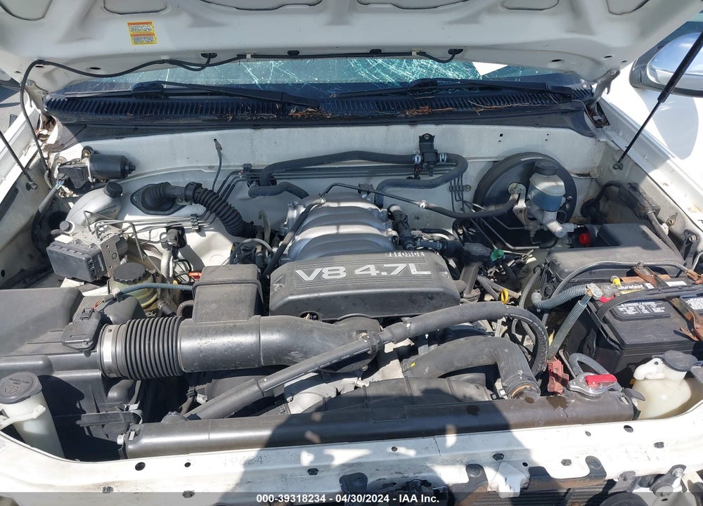2004 TOYOTA TUNDRA SR5 V8 VIN: 5TBRT34164S454669