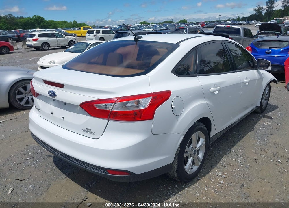 2014 FORD FOCUS SE VIN: 1FADP3F25EL321065