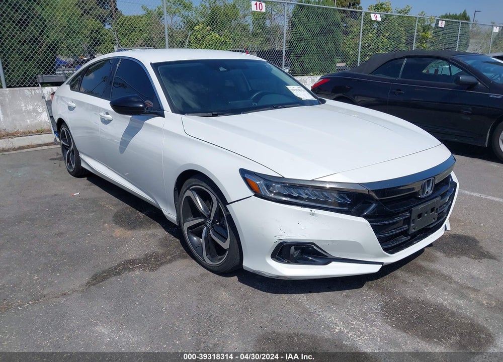 2022 HONDA ACCORD SPORT SPECIAL EDITION VIN: 1HGCV1F45NA035618
