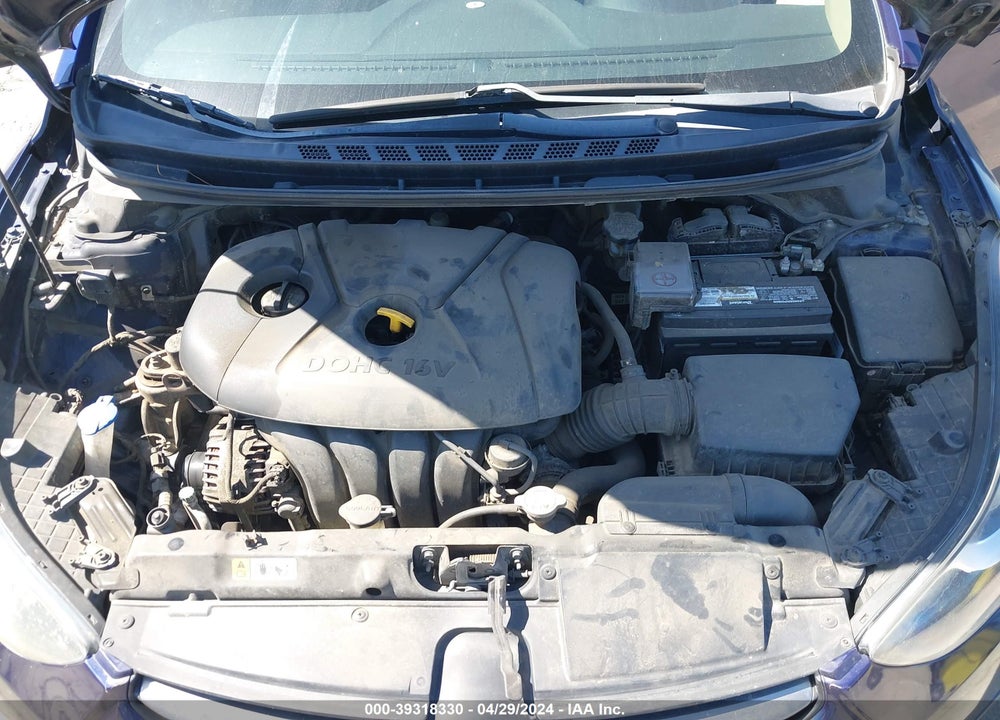 2013 HYUNDAI ELANTRA LIMITED VIN: 5NPDH4AE6DH218254