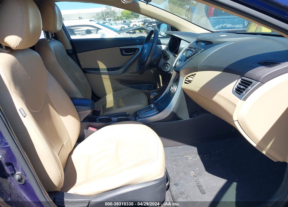 2013 HYUNDAI ELANTRA LIMITED VIN: 5NPDH4AE6DH218254
