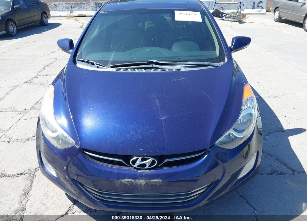 2013 HYUNDAI ELANTRA LIMITED VIN: 5NPDH4AE6DH218254