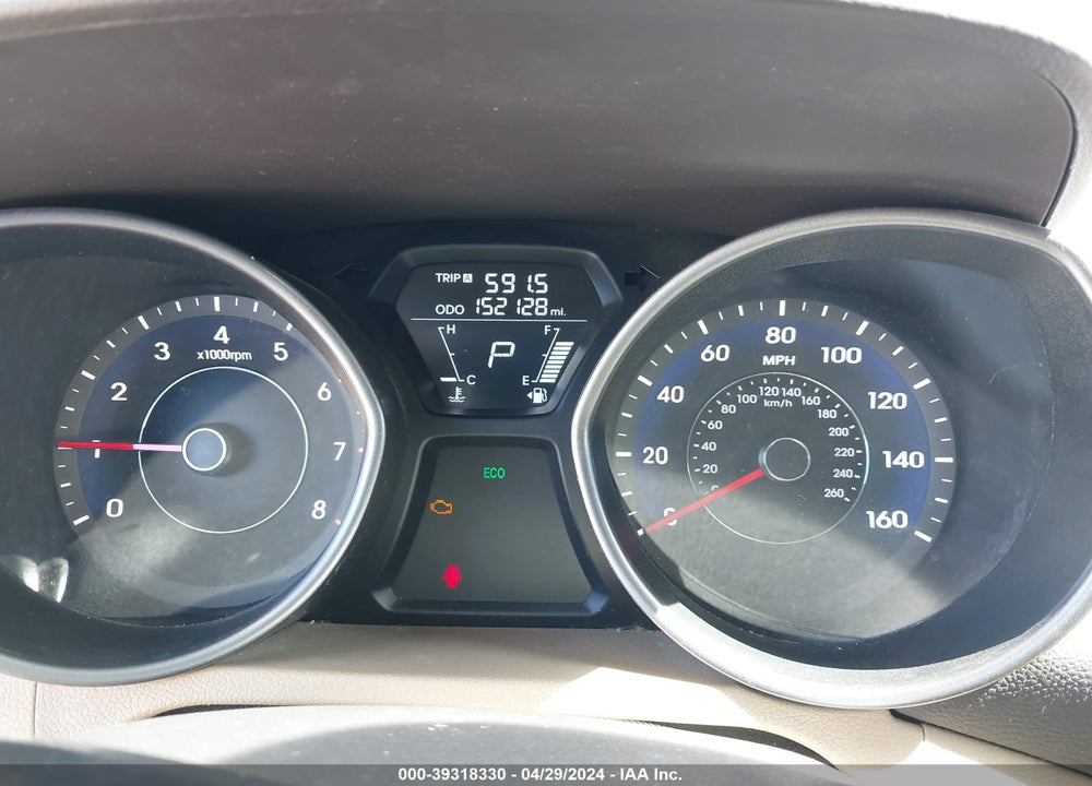 2013 HYUNDAI ELANTRA LIMITED VIN: 5NPDH4AE6DH218254