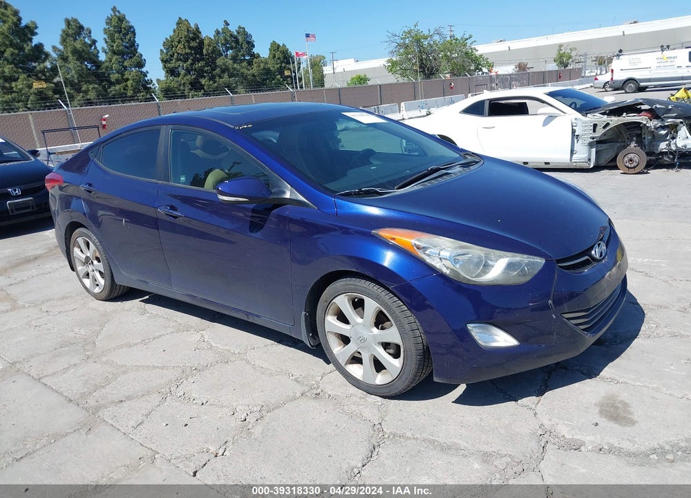 2013 HYUNDAI ELANTRA LIMITED VIN: 5NPDH4AE6DH218254