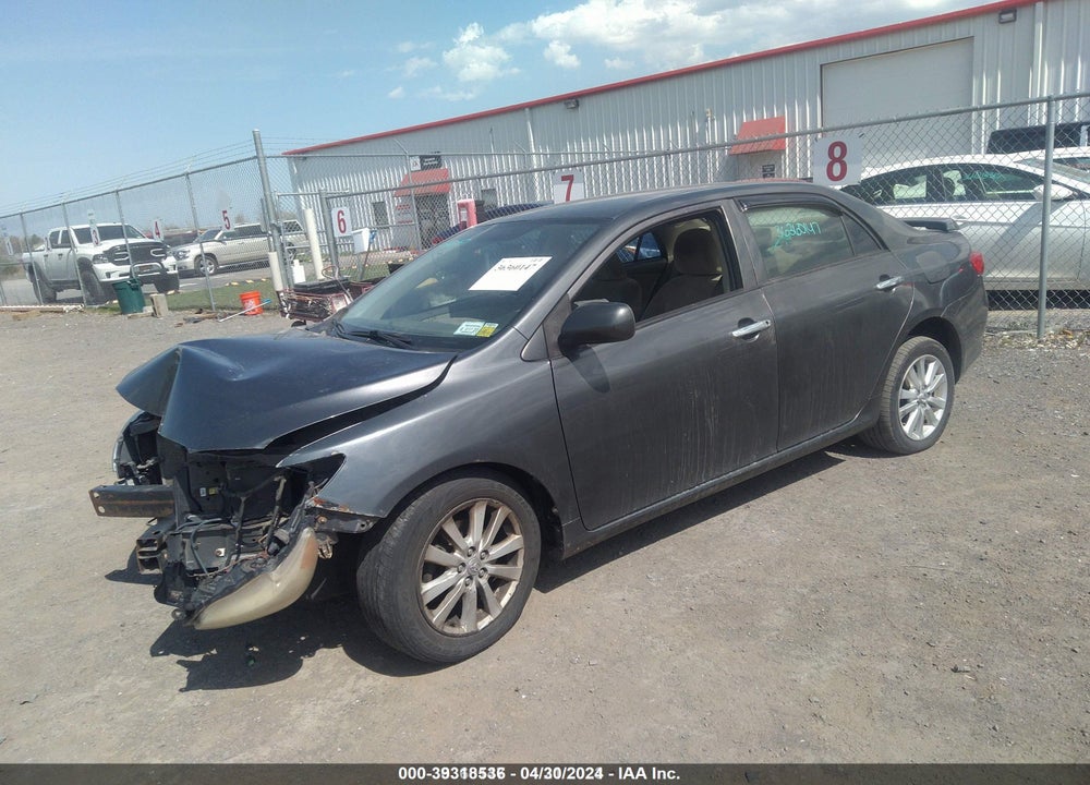 2009 TOYOTA COROLLA VIN: JTDBL40E59J015474