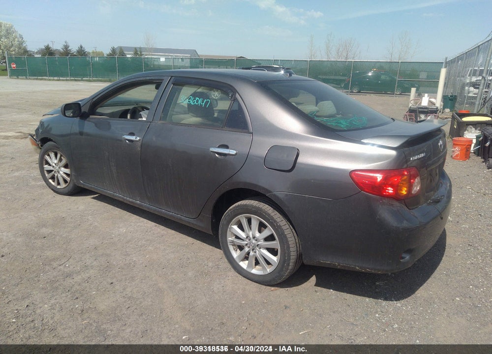 2009 TOYOTA COROLLA VIN: JTDBL40E59J015474