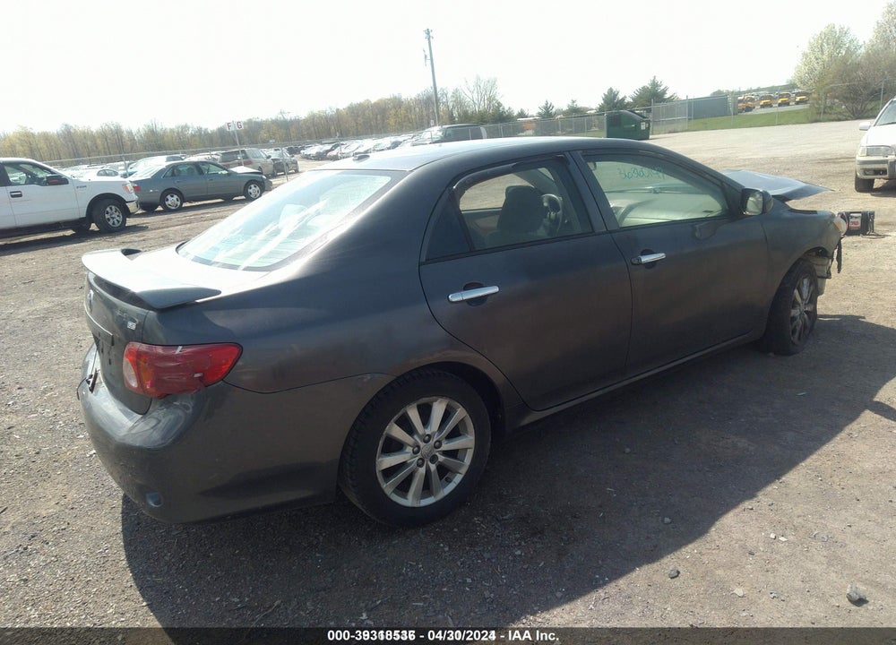 2009 TOYOTA COROLLA VIN: JTDBL40E59J015474