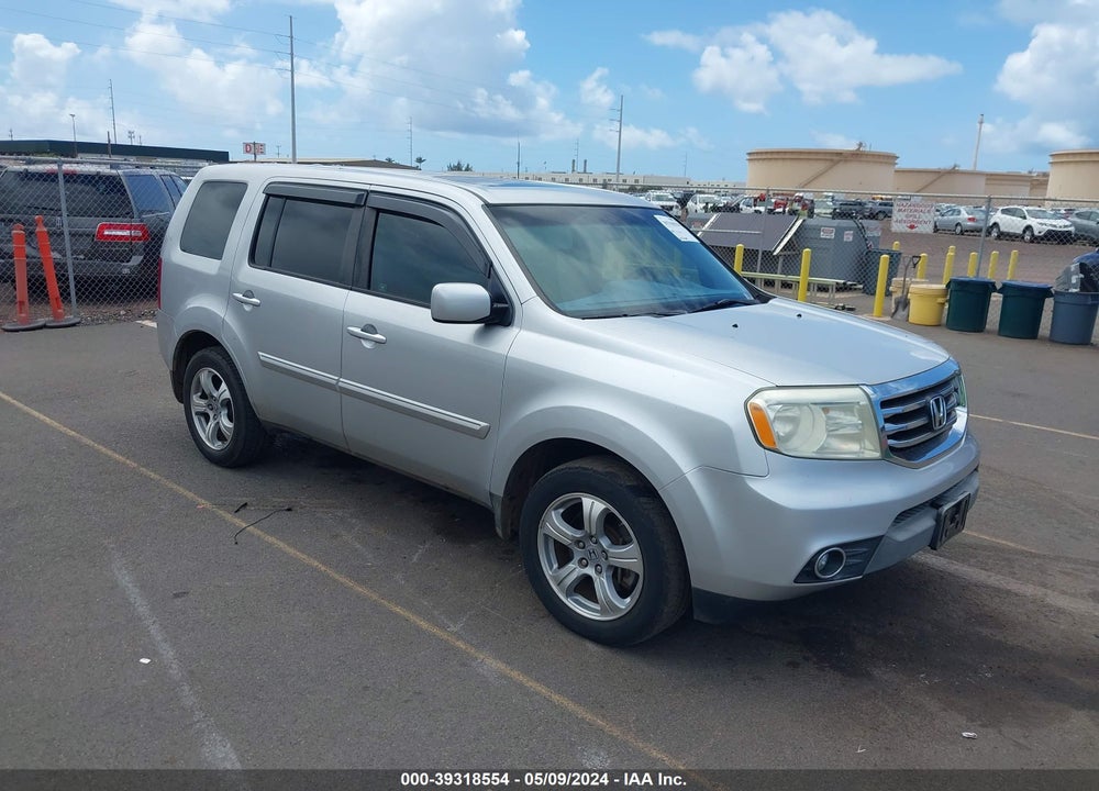 2012 HONDA PILOT EX-L VIN: 5FNYF3H56CB026028