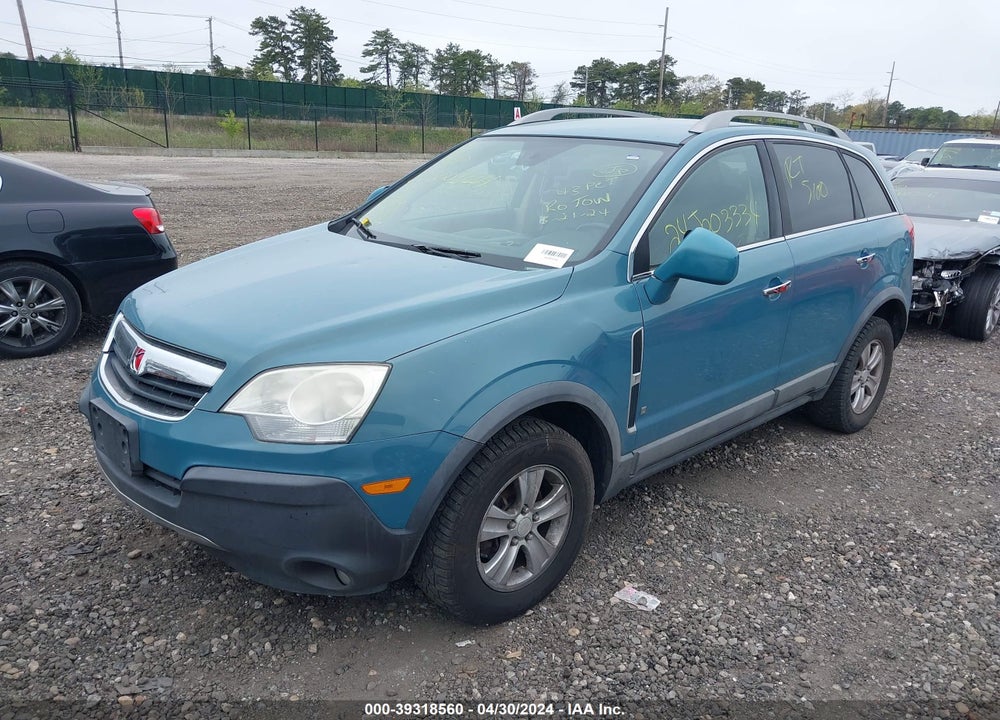 2008 SATURN VUE V6 XE VIN: 3GSDL43N48S621578