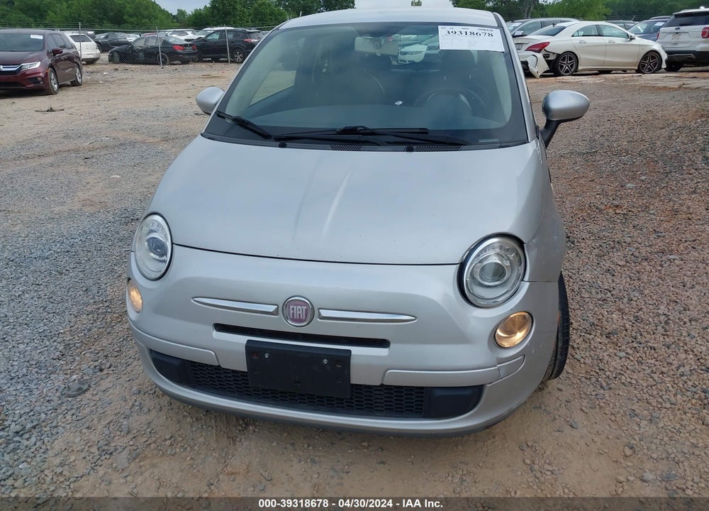 2012 FIAT 500 POP VIN: 3C3CFFAR9CT124212