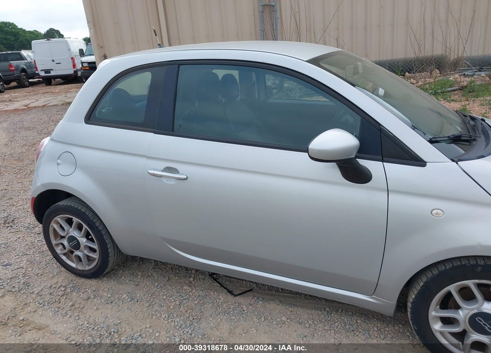 2012 FIAT 500 POP VIN: 3C3CFFAR9CT124212