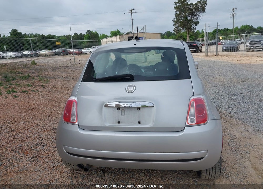 2012 FIAT 500 POP VIN: 3C3CFFAR9CT124212