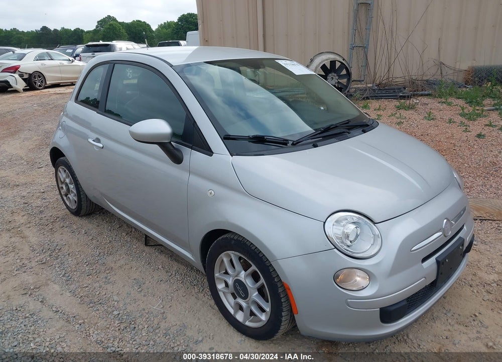 2012 FIAT 500 POP VIN: 3C3CFFAR9CT124212