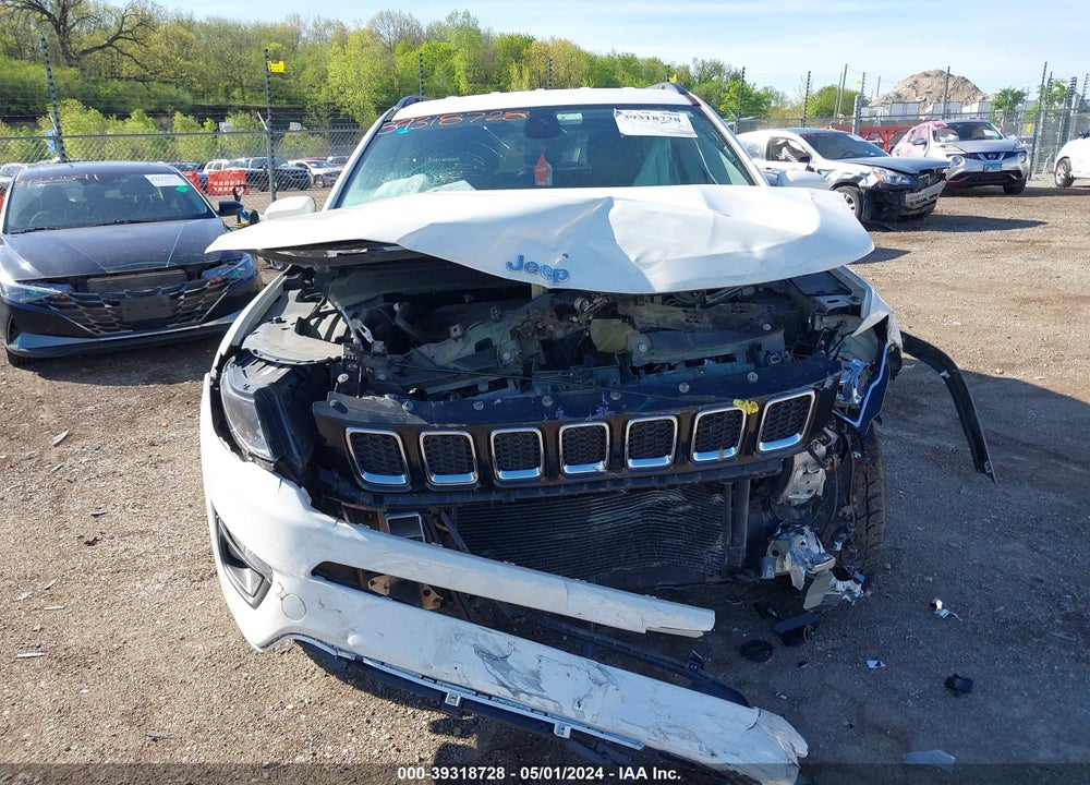 2018 JEEP COMPASS LATITUDE FWD VIN: 3C4NJCBB5JT125275