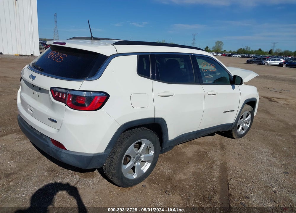 2018 JEEP COMPASS LATITUDE FWD VIN: 3C4NJCBB5JT125275